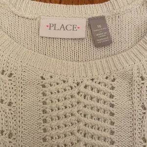Children’s Place cold shoulder sweater